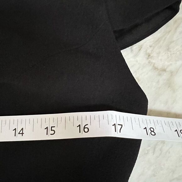 Dress the Population Corey Chiffon Fit & Flare Cocktail Dress black size M NWOT - Picture 7 of 9